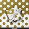 Gold Polka Dot Reversible Gift Wra 24"x417' Counter Roll-thumbnail