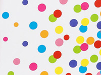 Pearl Dots Wrapping Paper, 24x85' Roll