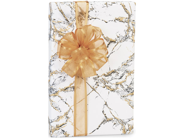 Marble Gift Wrapping Paper, 24"x85' Roll