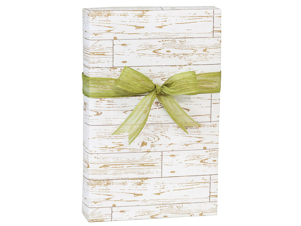 Distressed Wood Wrapping Paper, 24"x85' Roll