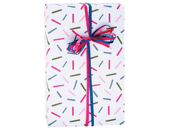 Sprinkles Wrapping Paper 24"x417' Counter Roll