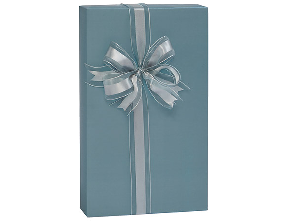 Dusty Blue Matte Gift Wrap, 24"x85'