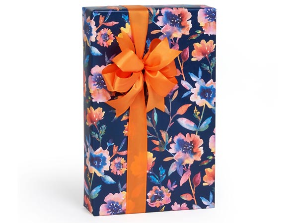 Floral Rain Premium Recycled Gift Wrap