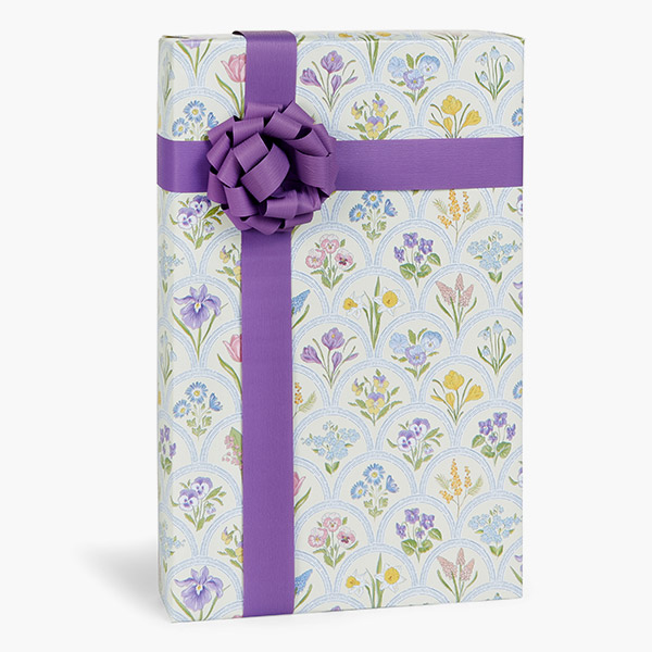 Vintage Floral Gift Wrap