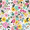 Songbird Blooms Gift Wrap, 24"x417' Counter Roll-thumbnail