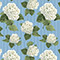 Hydrangea Blossoms Gift Wrap, 24"x85' Roll-thumbnail