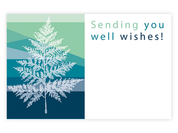 *Well Wishes Enclosure Gift Card 3.5x2.25", 50 Pack