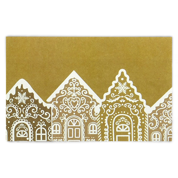 Gingerbread Cottage Enclosure Card