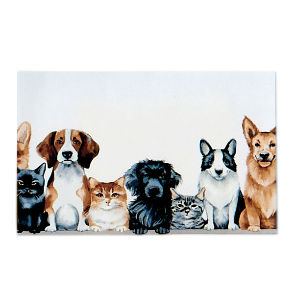Pet Squad Gloss Enclosure Card, 3.5x2.25", 50 Pack