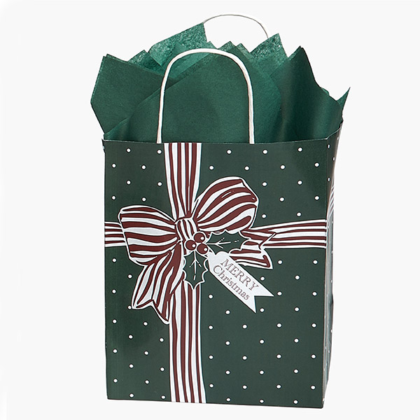 All Wrapped Up Paper Gift Bags, Cub 8x4.75x10", 250 Pack