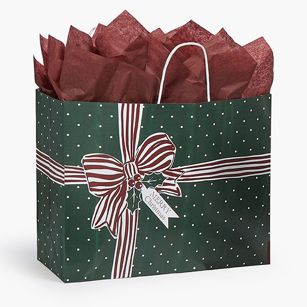 All Wrapped Up Paper Gift Bags, Vogue 16x6x12",250 Pack