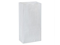The Bakers Pantry 5 Pound White Paper Bag Pack of 500 White