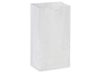 Paper Lunch Bags 12LB White Paper Bags 12LB Capacity Kraft White