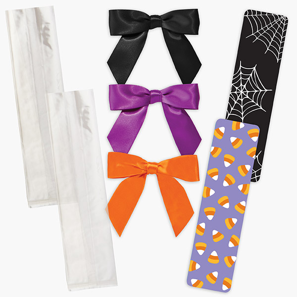 Candy Corn Cookie Backer Wrap Pack, 2 x 7.5", 308 Pcs