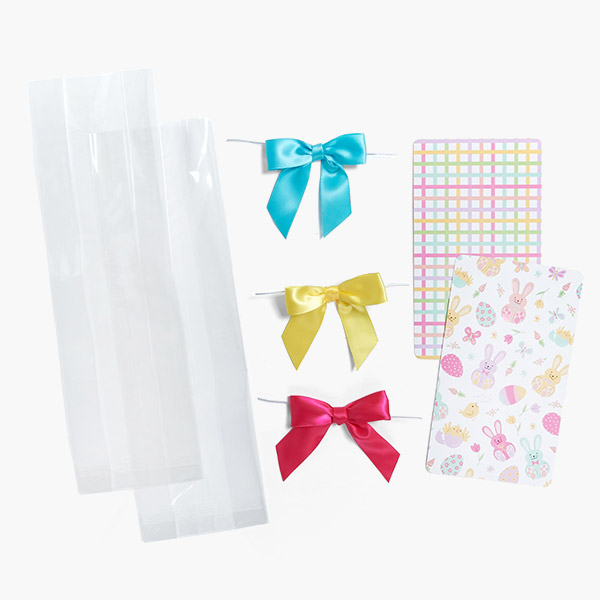 Easter Tweets Cookie Backer Wrap Pack,  3.75 x 6.5", 308 Pcs