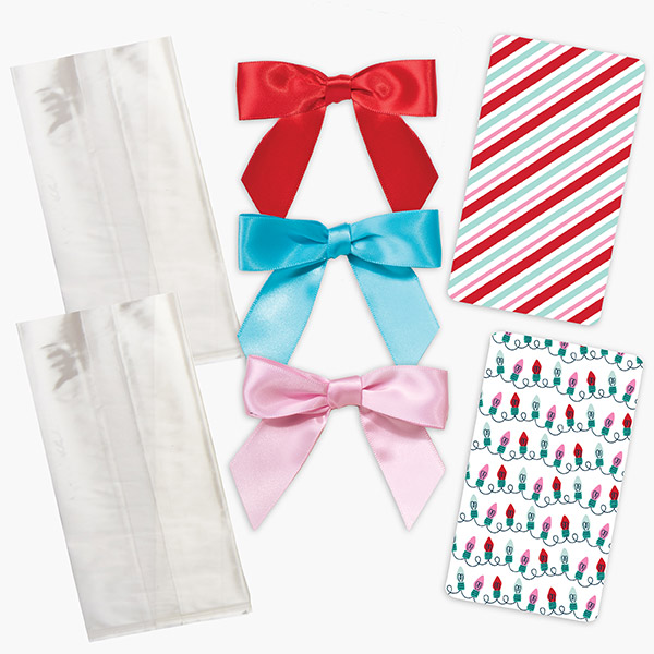 Holiday Lights Cookie Backer Wrap Pack, 3.75 x 6.5", 308 Pcs