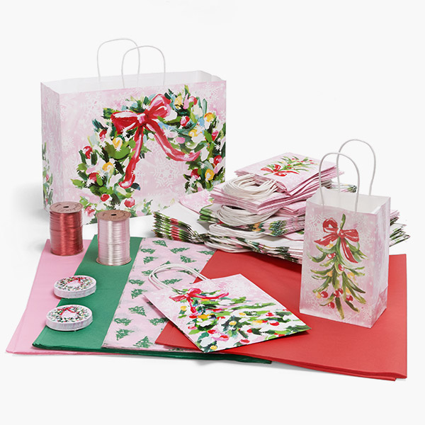 Pink Christmas Wrap Pack