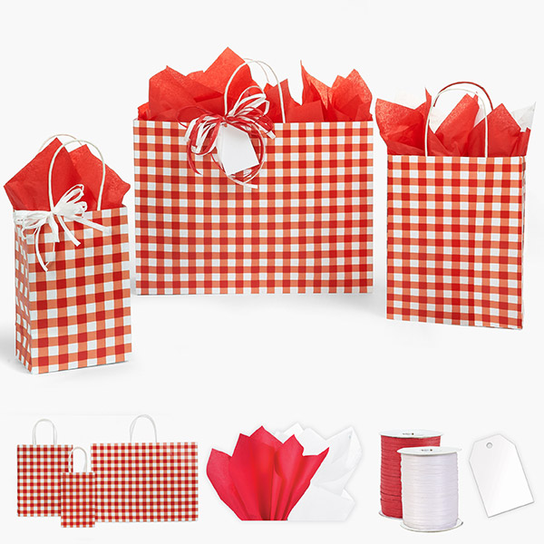 Red Gingham Wrap Pack