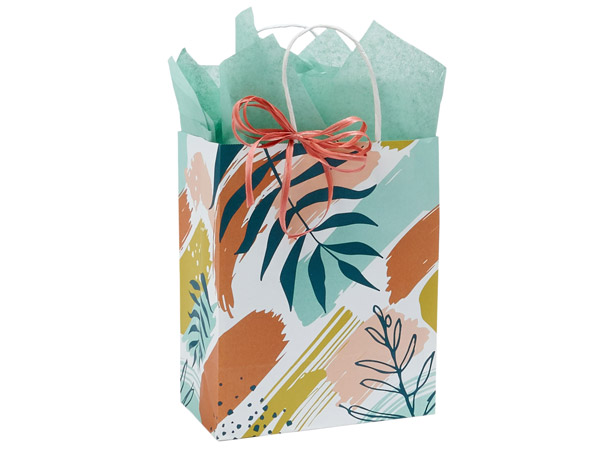 Boho Breeze Paper Shopping Bag Cub, 8x4.75x10", 250 Pack