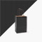 Black Shadow Stripe Kraft Bags, Rose 5.5x3.25x8.25", 250 Pack-thumbnail