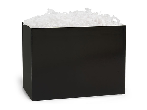 Black Basket Box, Medium 8.25x4.75x6.25", 6 Pack