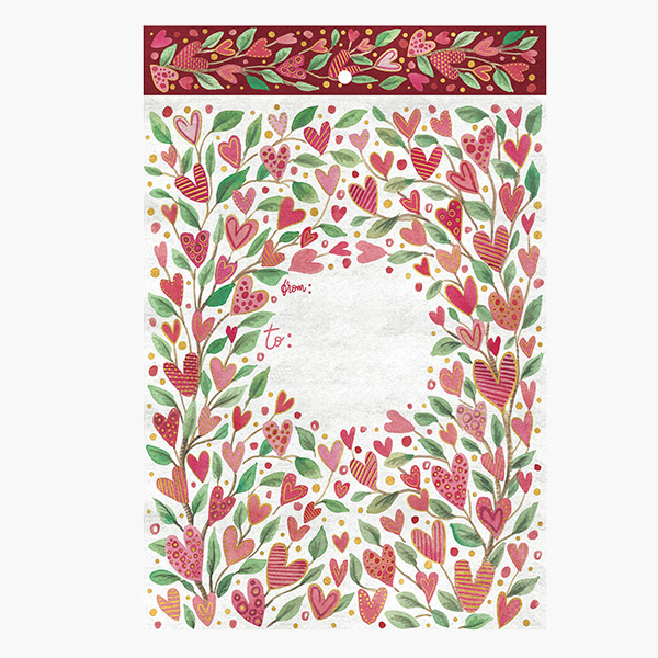 Love Grows Large Padded Mailing Envelopes, 11x15.5x.5", 60 pack