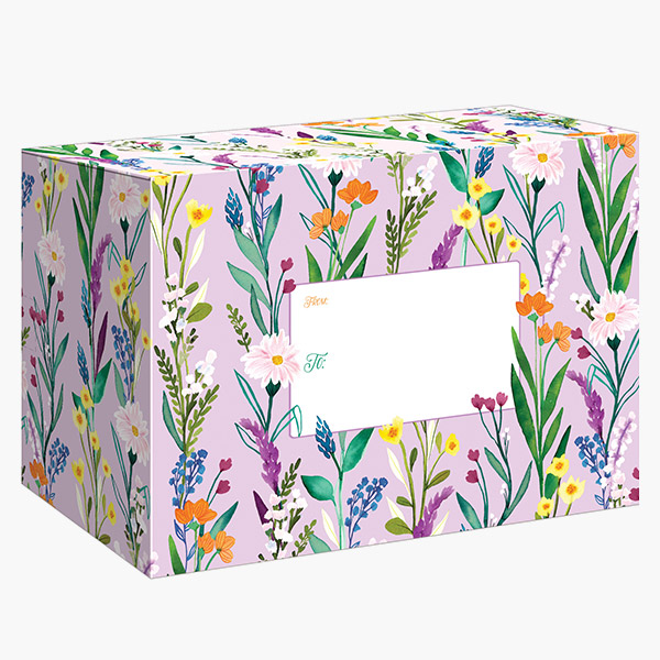 Secret Garden Medium Mailin Boxes, 12x9x6", 42 pack