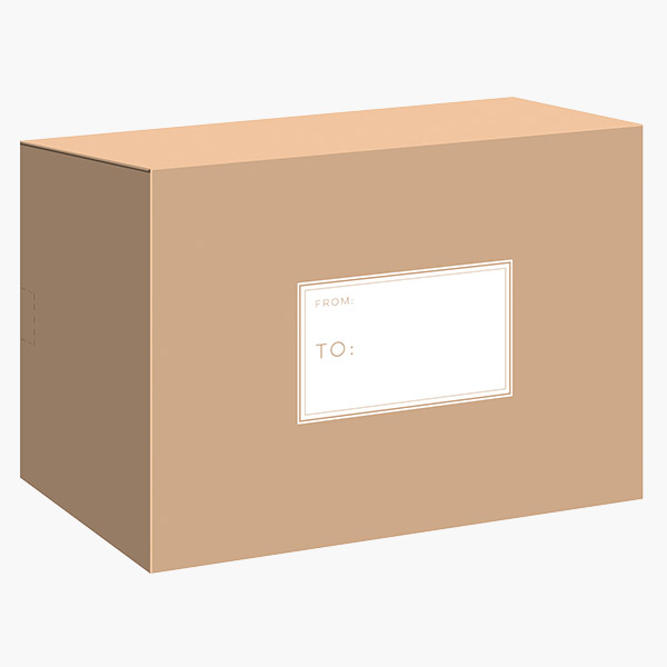Natural Medium Mailing Boxes, 12x9x6", 42 pack