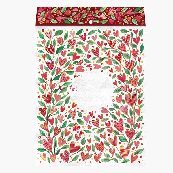 Love Grows Medium Padded Mailing Envelopes, 9x12x.5", 60 pack
