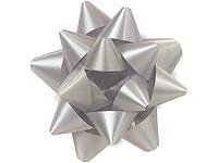 Nashvillewraps 2 Unit Turquoise Medium Star Gift Bows 3-1/2 Bows - Polypropylene Unit Pack 48