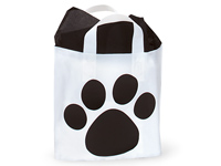 Paw Print Pet Present Wrapping Paper And Gift Tag Non Edible Sheet Acid  Free
