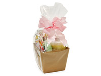 Clear Cello Basket Bags, Large 20x36, 50 Pack