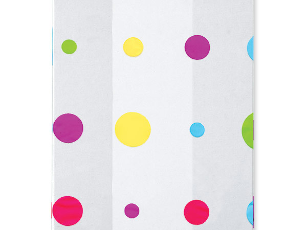 *Dotty Spring Cello Bags, 3.5x2x7.5", 100 Pack