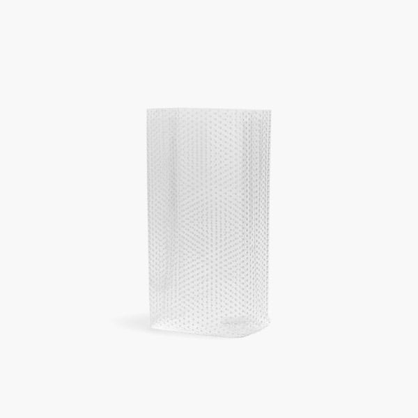 White Polka Dot Cello Bags, 3.5x2x7.75", 100 Pack