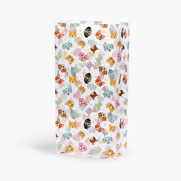 Pet Love Cello Bags, 4x2.5x9.5", 100 Pack