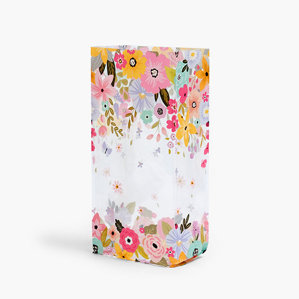 Songbird Blooms Cello Bags, 4x2.5x9.5", 100 Pack