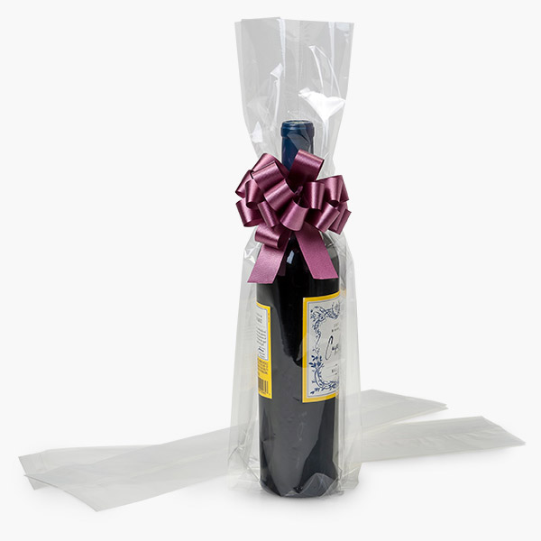 Clear Cello Bags with Gusset, 4.25x4x18", 1000 Pack
