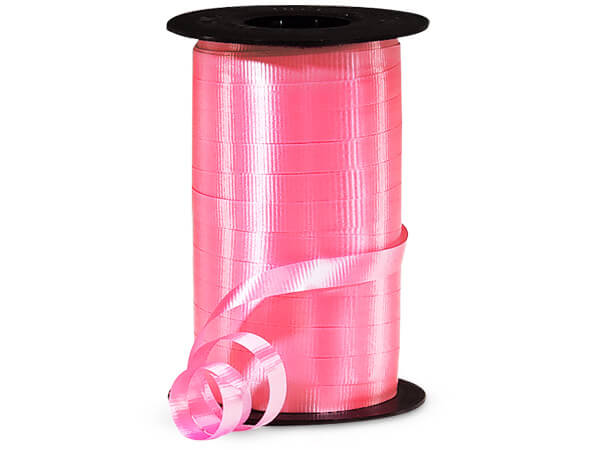 Azalea Pink Curling Ribbon, 3/8"x250 yards