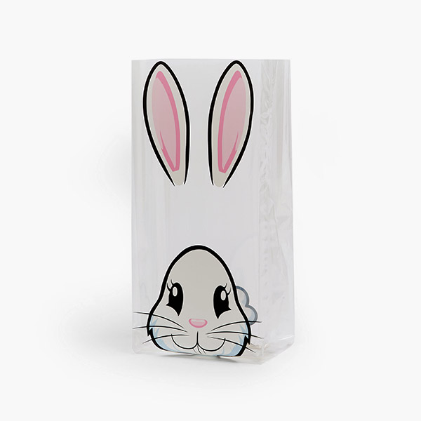 Bunny Ears Cello Bags, 5x3x11.75", 100 Pack