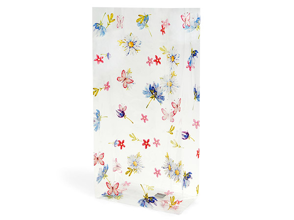 Butterfly Flings Cello Bag, 5x3x11", 100 Pack