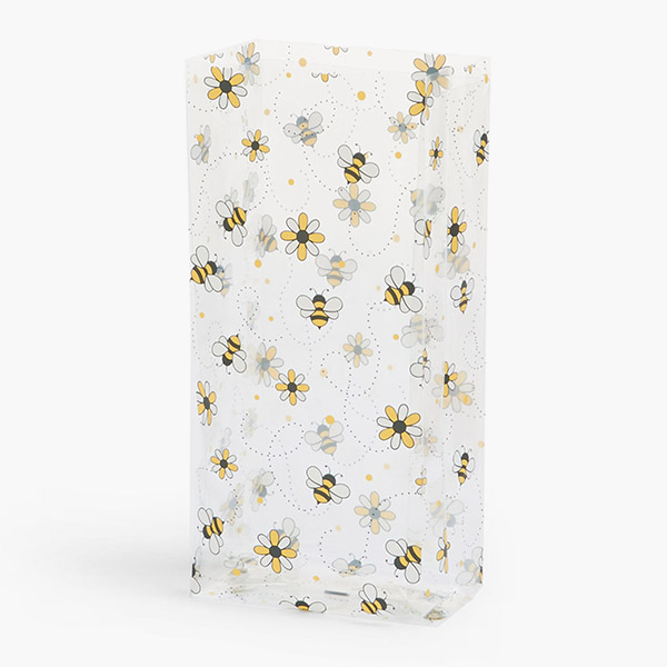 Busy Bees Cello Bags, 5x3x11.75", 100 Pack