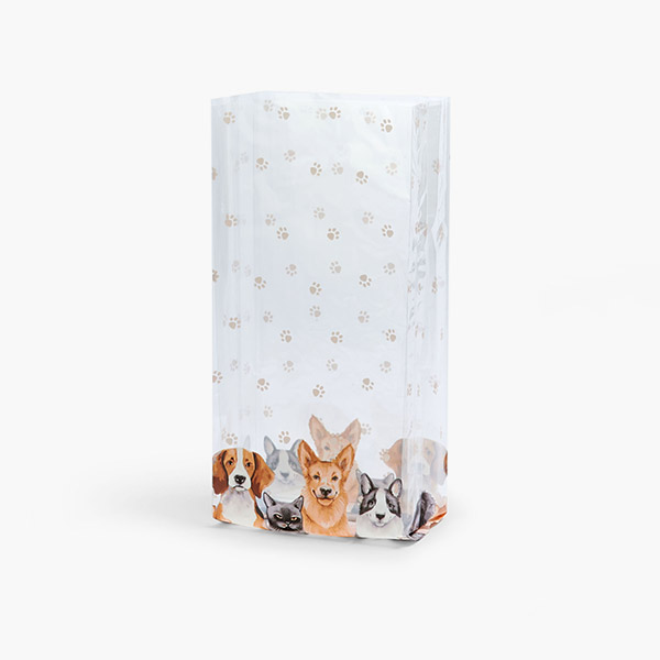 Pet Squad Cello Bags, 5x3x11.75", 100 Pack