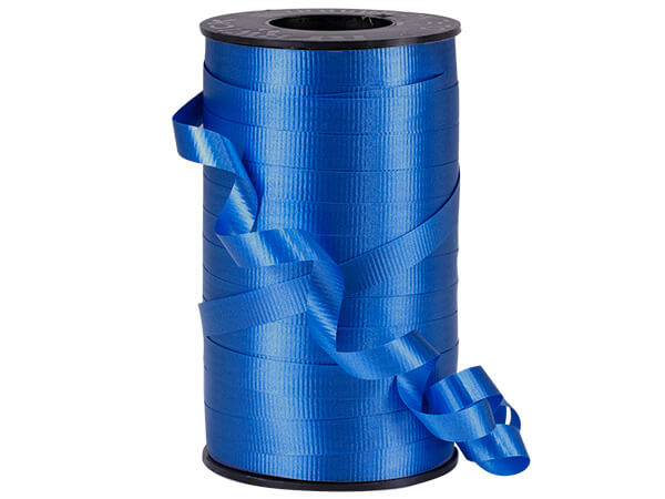 Royal Blue Curling Ribbon, 3/8"x250 yards