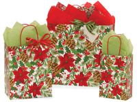 Christmas Botanicals Paper Gift Bags