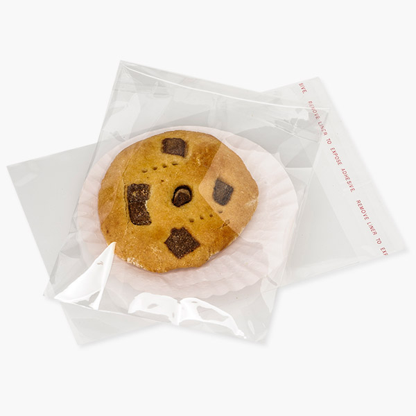 Clear Tape Resealable Cello Bags, 4.375 x5.75", 1000 Pack