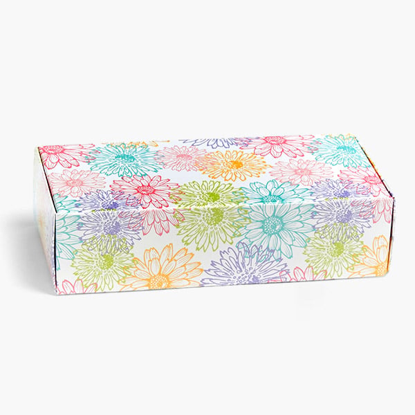 Spring Daisies 1 Pc. 1 LB Candy Box, 7-1/8 x 3-3/8 x 1-7/8", 50 Pk