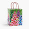 Christmas Party Paper Gift Bags, Cub 8x4.75x10", 250 Pack-thumbnail