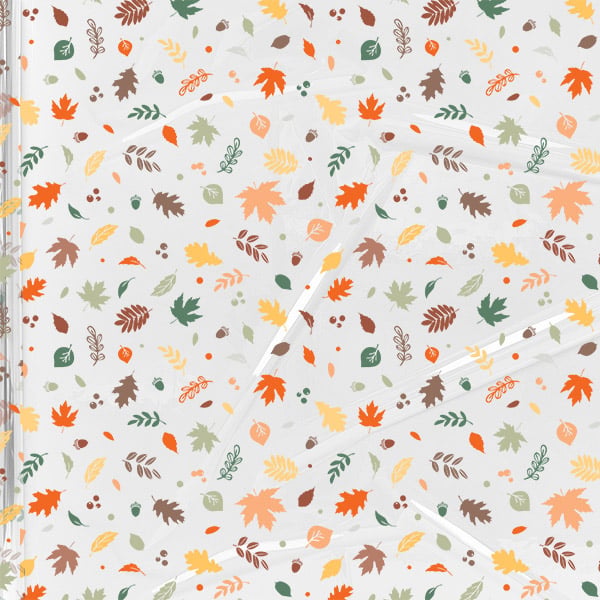 Autumn Leaves Cello Roll, 30"x100'