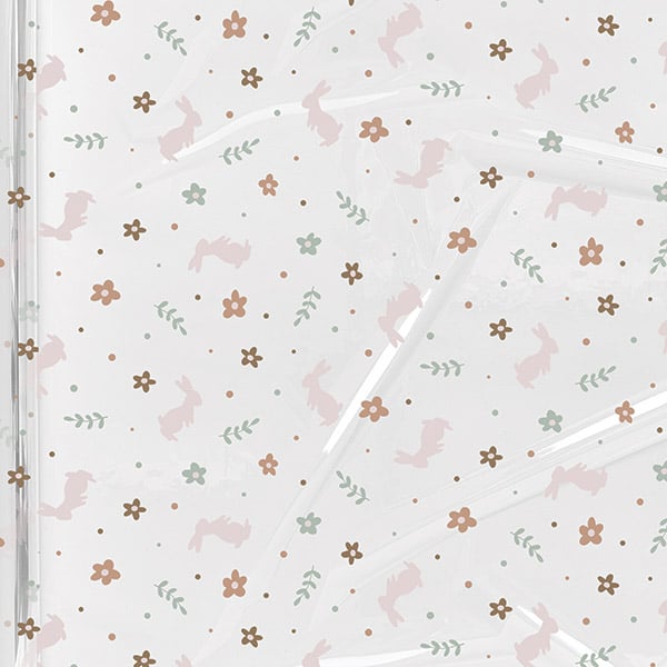 Sweet Baby Bunny Cello Roll, 30"x100'