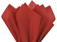 Scarlet Red Color Tissue Paper, 15x20, Bulk 480 Sheet Pack